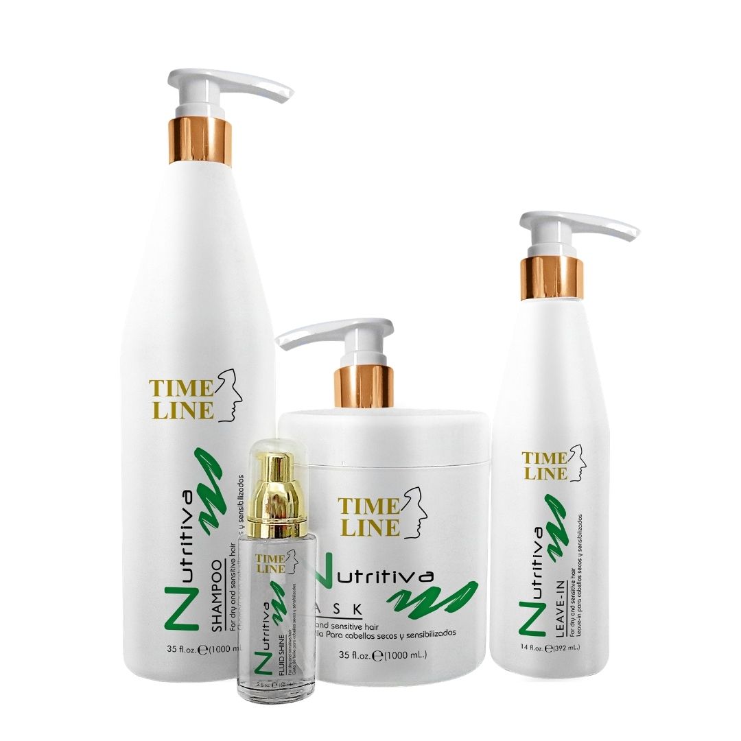 Línea Nutritiva para el Cabello con Colágeno y Menta amostimeline