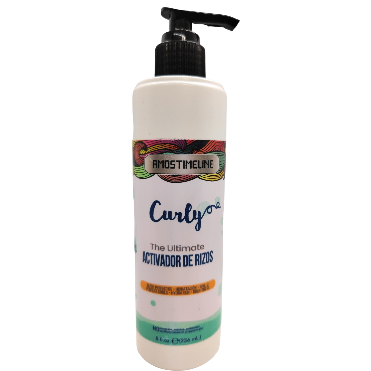 Hidratación Profunda y Suavidad para Cabello Rizado: Acondicionador Amostimeline