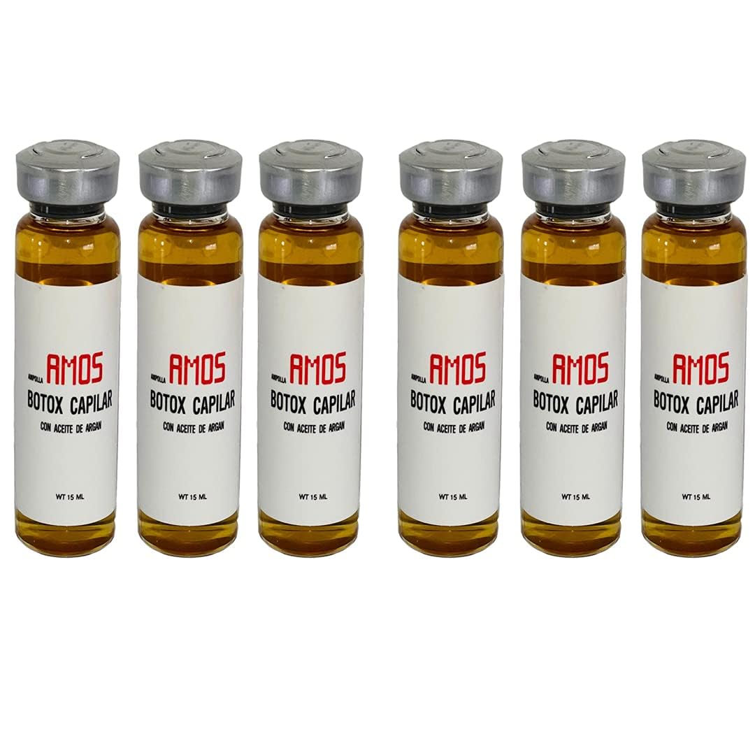 Botox capilar caja de 6 unidades de 10 ml