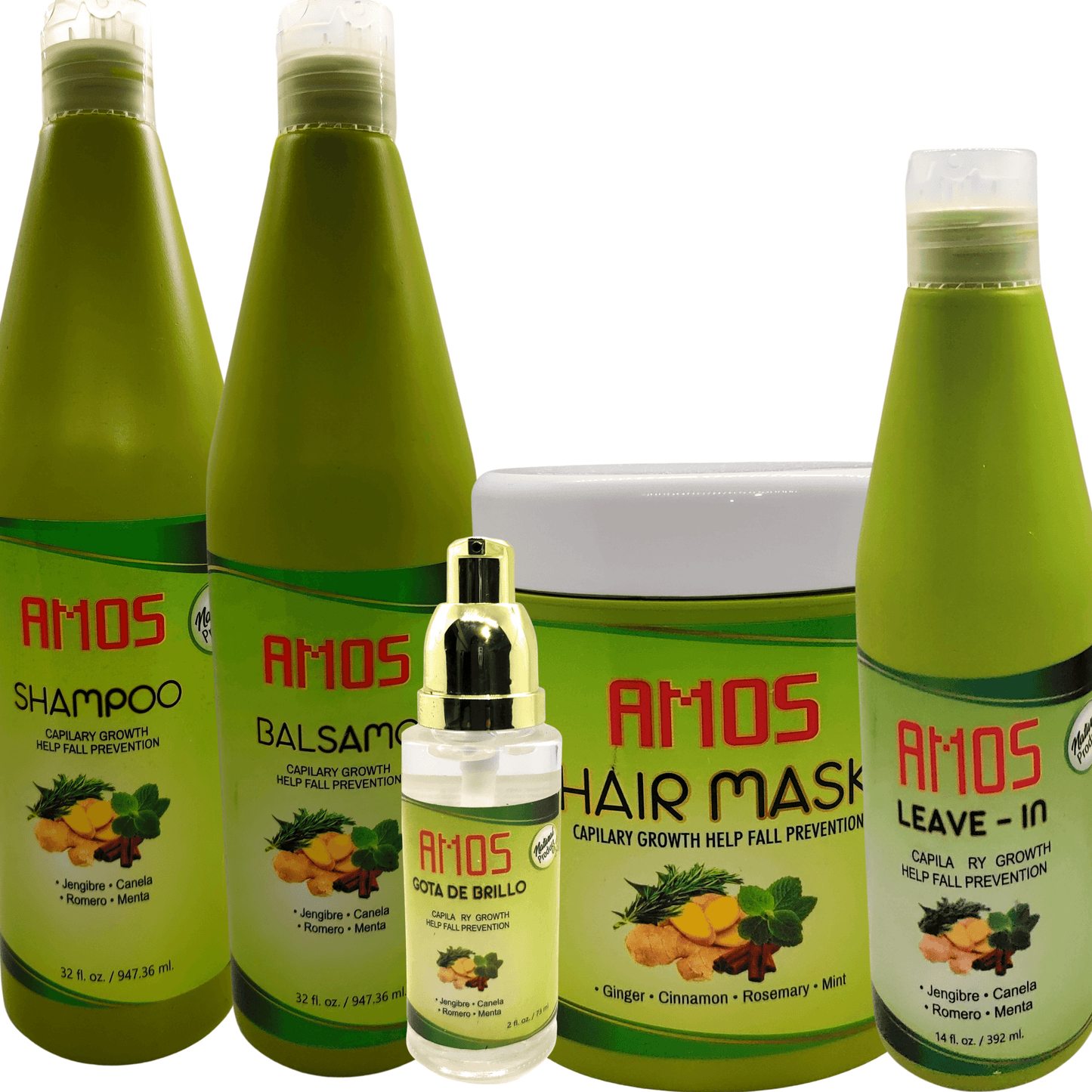 Línea de Productos para el Crecimiento del Cabello de Amostimeline
