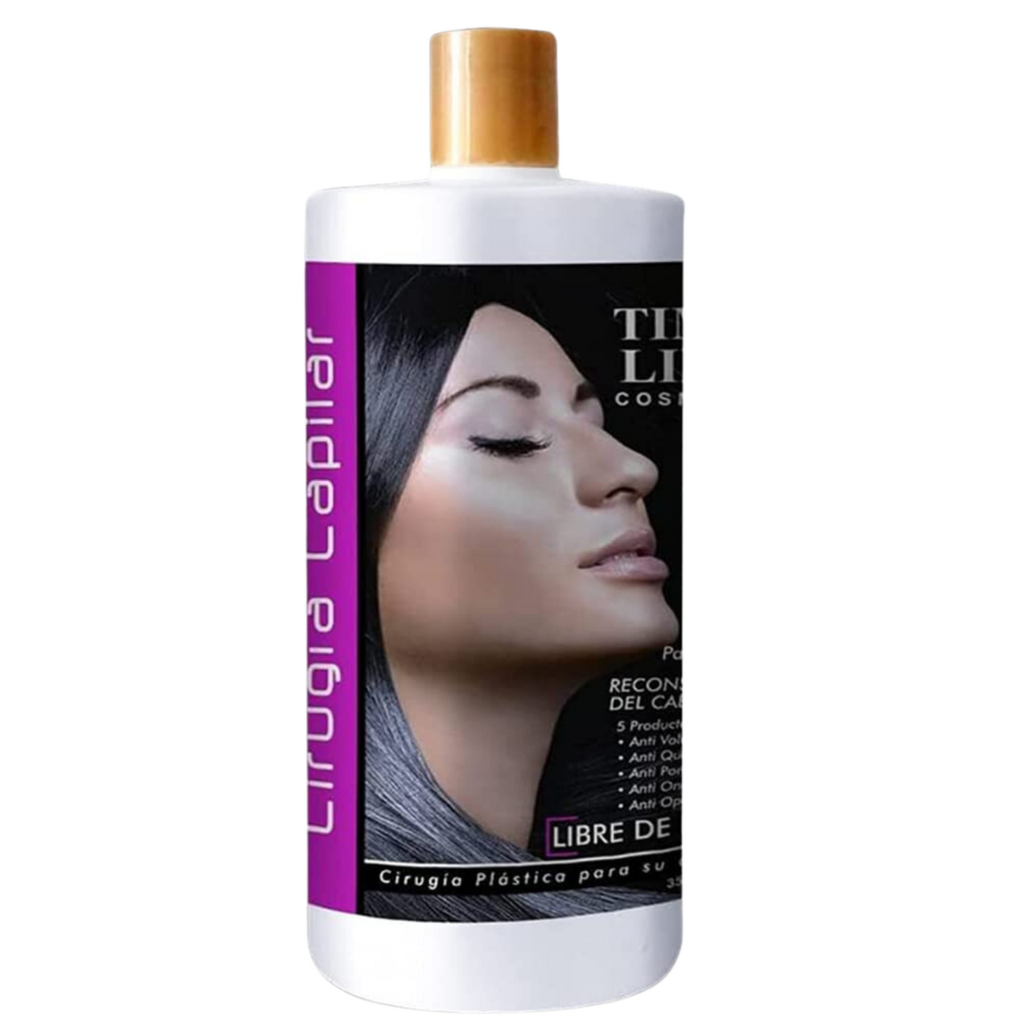 Tratamiento Capilar Cirugía Capilar sin Formol - 32 oz de Pura Transformación por Amostimeline