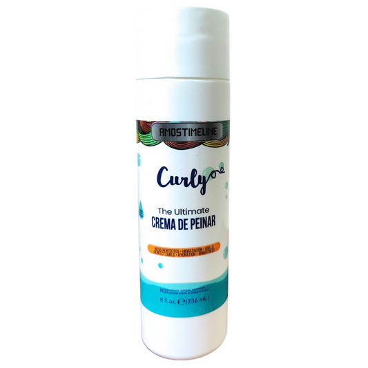 crema de peinar cabello rizo