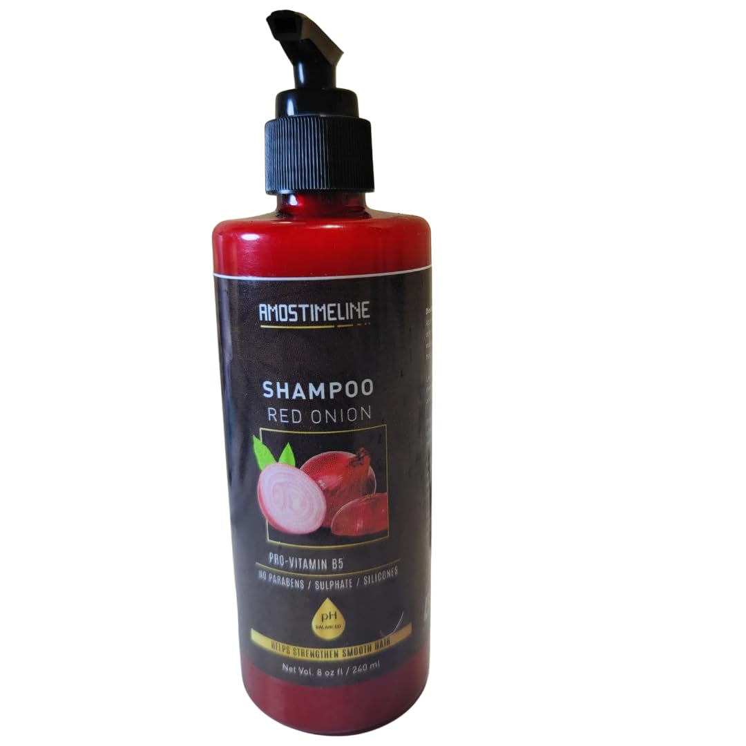 Shampoo de Cebolla para Crecimiento del cabello